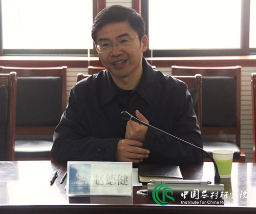 山东省泰安市副市长赵德健一行到访中农院